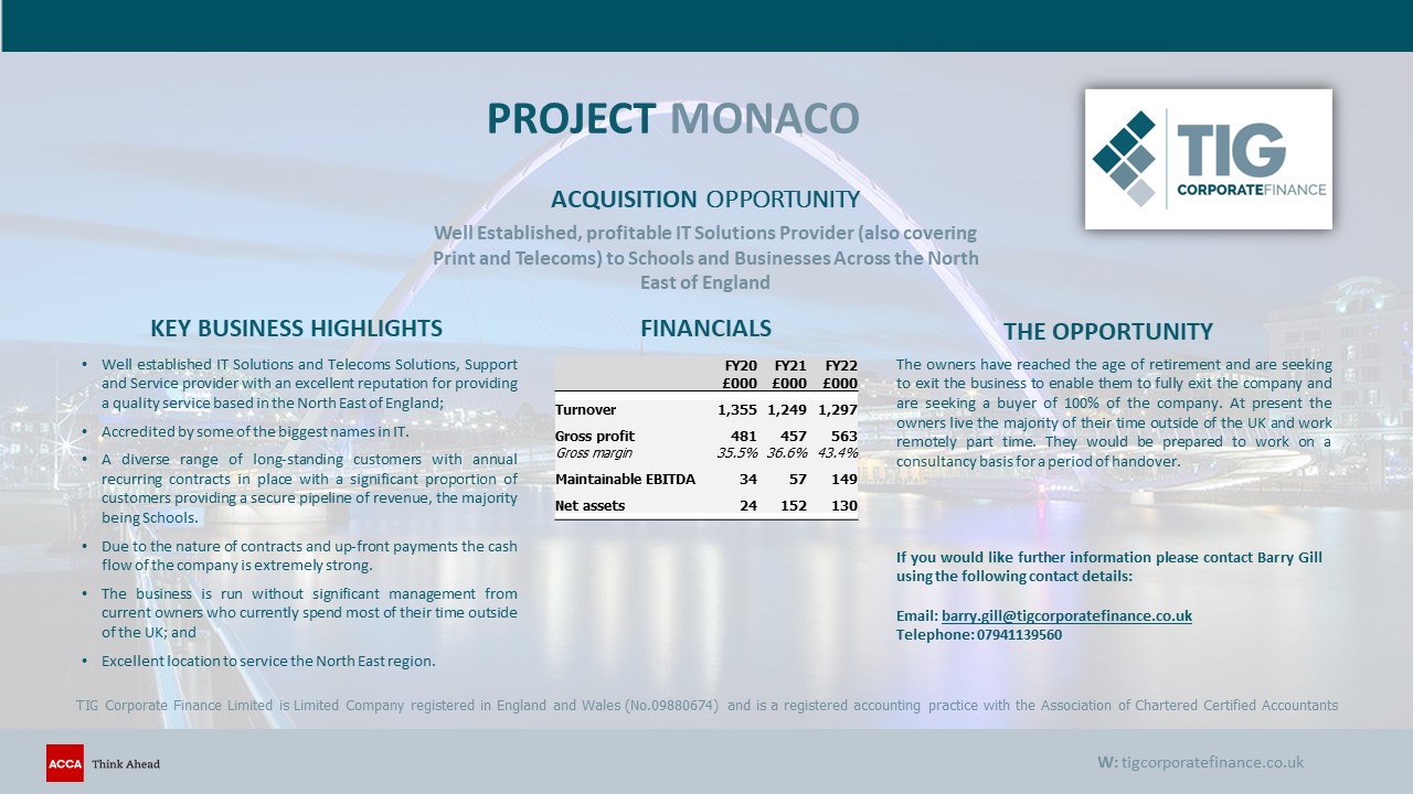 Image of Project Monaco